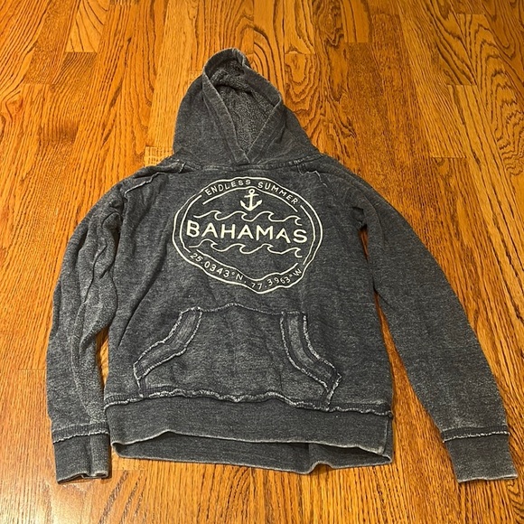 Vintage Havana Boy’s Bahamas Grey Hoodie Size M